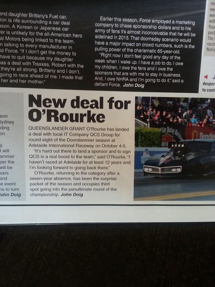 The article on page 34 of this week's Auto Action